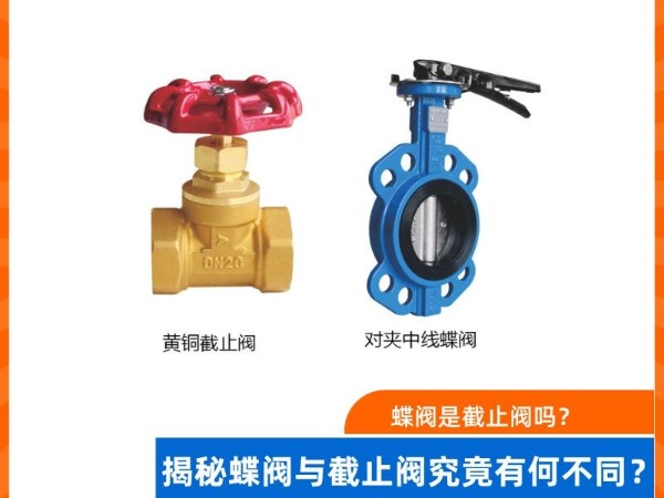 蝶閥是截止閥嗎？揭秘蝶閥與截止閥究竟有何不同？