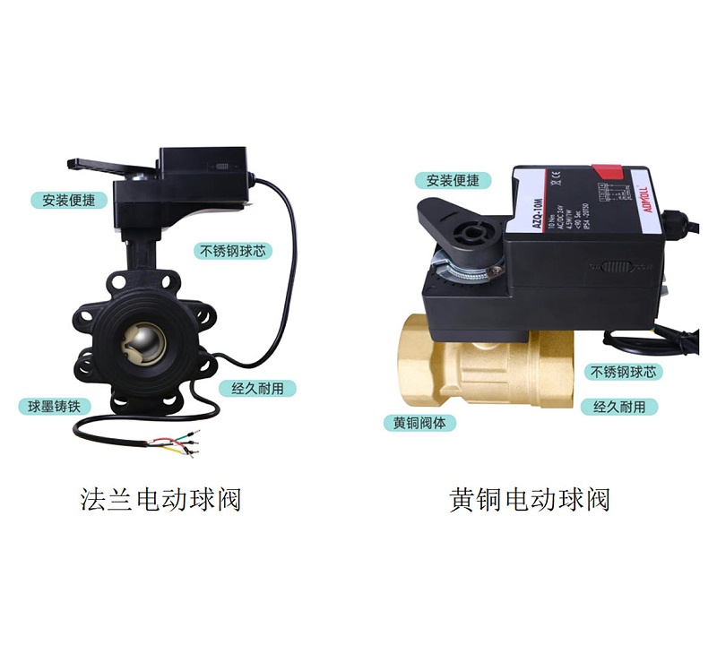 水系統(tǒng)閥門怎么選？艾德默揭秘電動球閥VS閘閥！