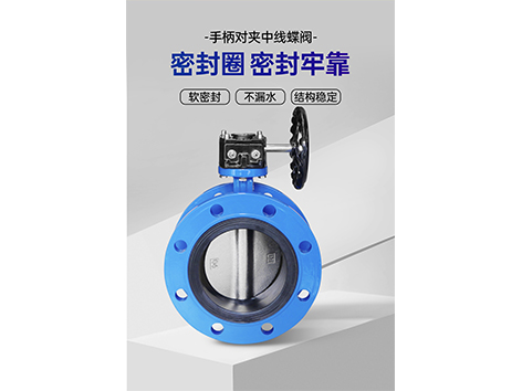 中央空調(diào)水系統(tǒng)法蘭渦輪中線蝶閥閥桿維修-艾德默閥門(mén)
