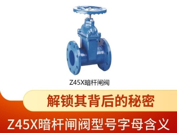 解鎖，Z45X暗桿閘閥型號(hào)字母含義，背后的秘密