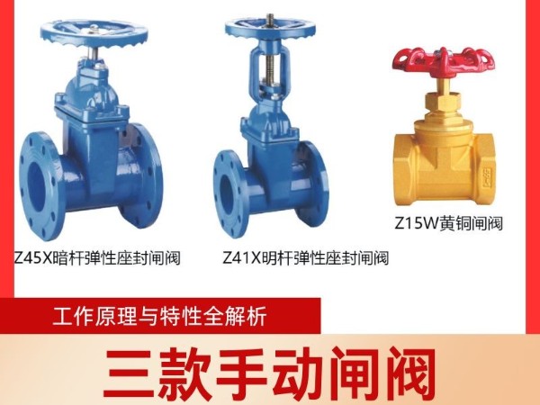 揭秘三款手動(dòng)閘閥，工作原理與特性全解析